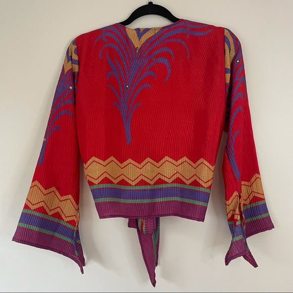 Beautiful silk kimono - Picture 7 of 8